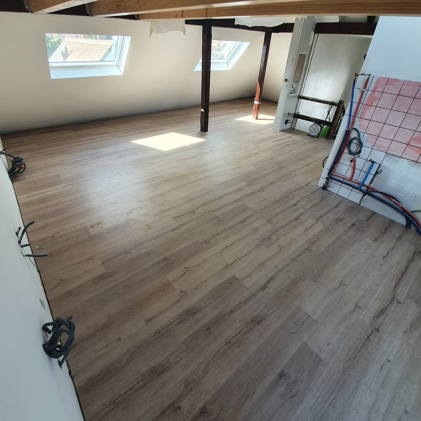 Rénovation complète - Pose parquet