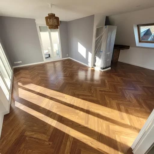 Pose de parquet